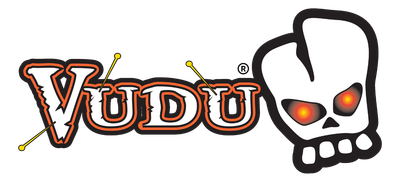 VUDU STICKER 4.25" x 7" Kayak &amp; Cooler White