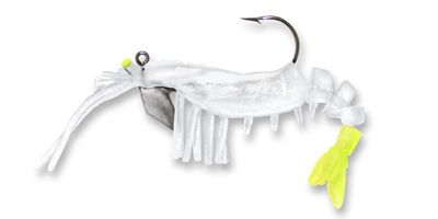 37 Vudu Shrimp Glow/Chart Tail 2 inch 1/16 oz (2pk)