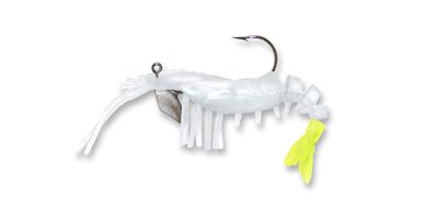 37 Vudu Junior Shrimp Glow/Chart 3 inch 1/8 oz (2pk)