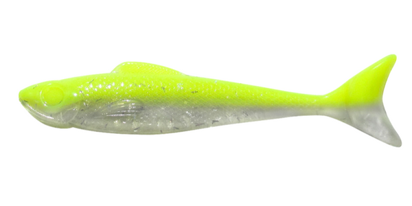 141 Wedgetail Chartreuse Flash 3.5 inch (8pk)