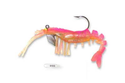 14 Vudu Shrimp Rattler Pink 3.5 inch 1/4 oz (2/pk)