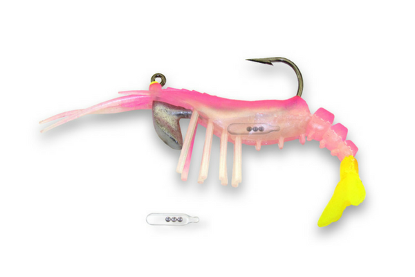 42 Vudu Shrimp Rattler Parrot 3.5 inch 1/4 oz (2/pk) DISCONTINUED