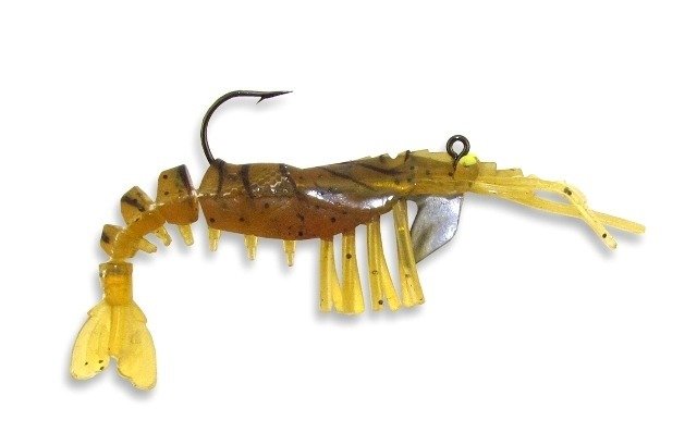 07 Vudu Shrimp Rootbeer 3.25 inch 1/4 oz (2pk)