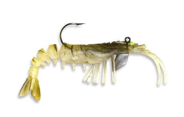 08 Vudu Shrimp Gold 3.25 inch 1/4 oz (2pk)