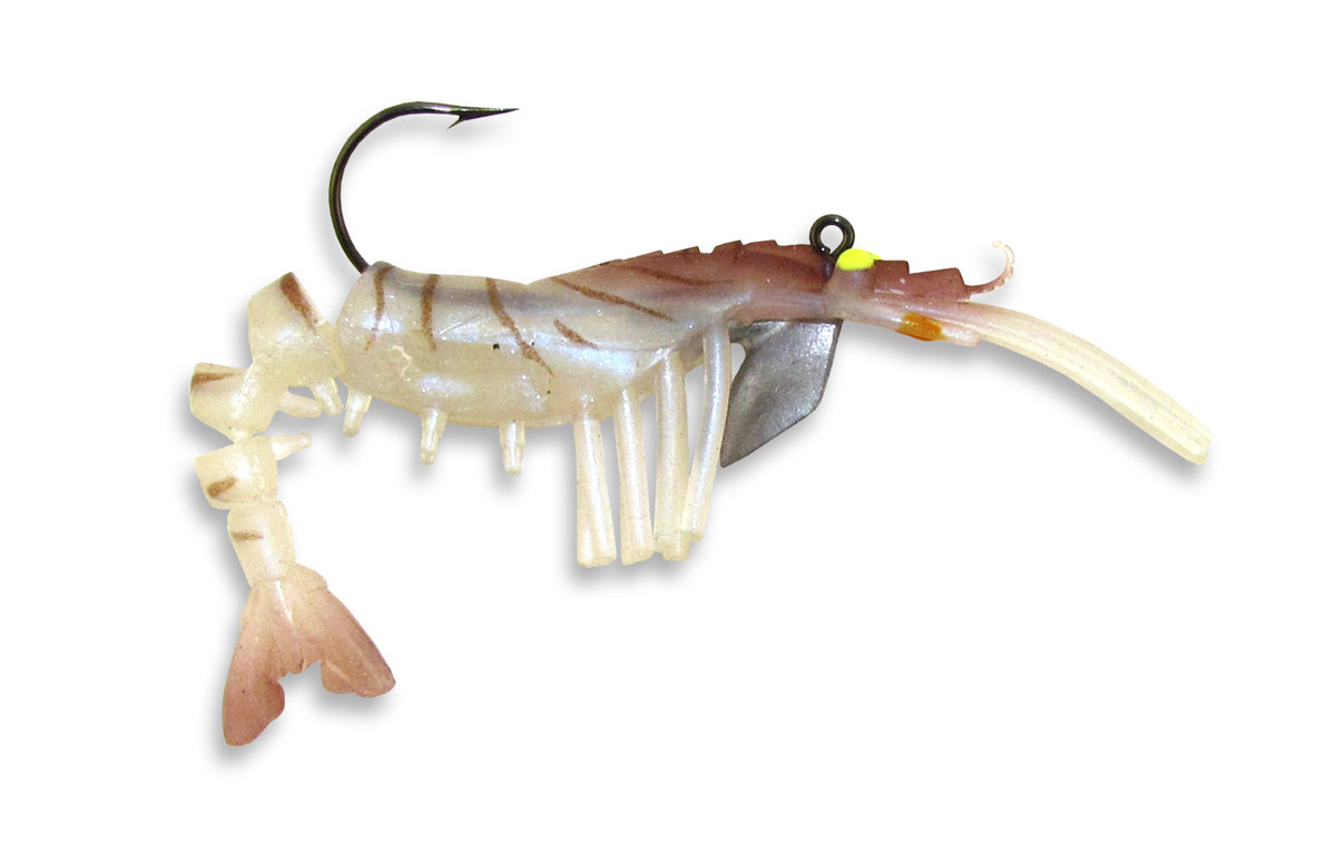 04 Vudu Shrimp Natural 2 inch 1/16 oz (2pk)