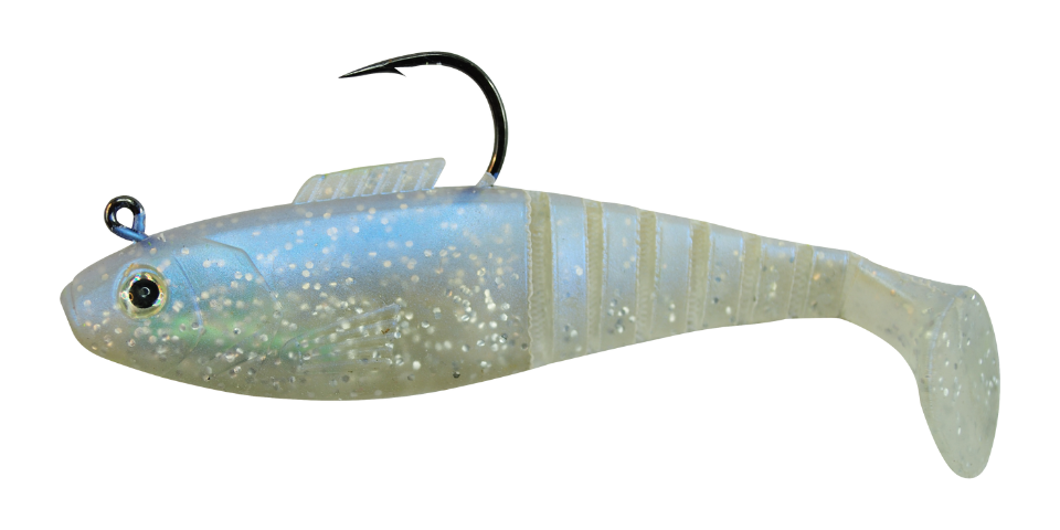 09 Vudu Shad Purple Haze  4 inch 3/8 oz 3/pk