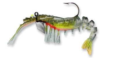 55 Vudu Shrimp Green Hornet 3.25 inch 1/4 oz (2/pk)