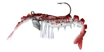 49 Vudu Shrimp Red Pepper 3.25 inch 1/4 oz (2/pk)