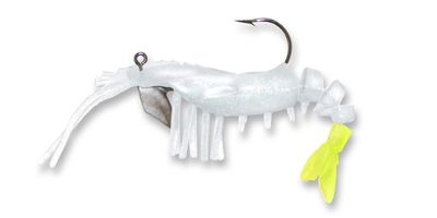 16 Vudu Shrimp Pearl/Chart Tail 4 inch 1/4 oz (2pk)