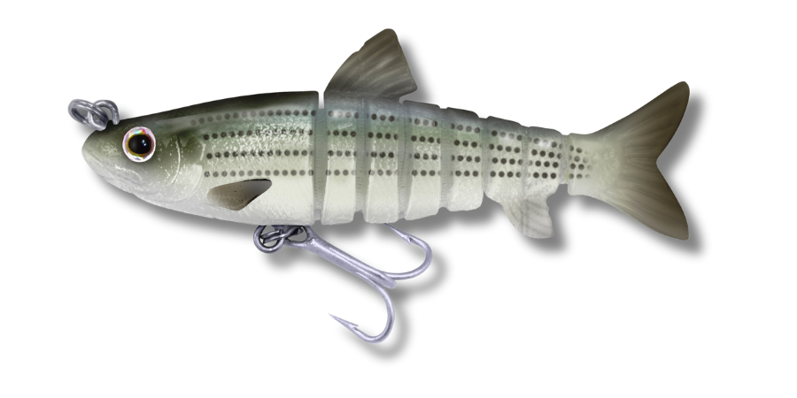 113 Vudu Mullet Striped Mullet 3.5 inch 1/4 oz (1/pk)