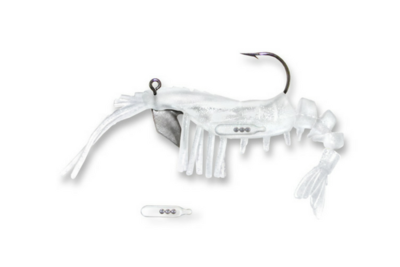 33 Vudu Shrimp Rattler Glow 3.5 inch 1/4 oz (2/pk)