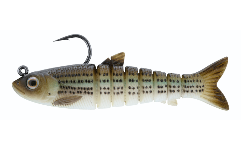 113 Vudu Hot Mullet 3.5 inch 1/4 oz 1/pk Striped Mullet