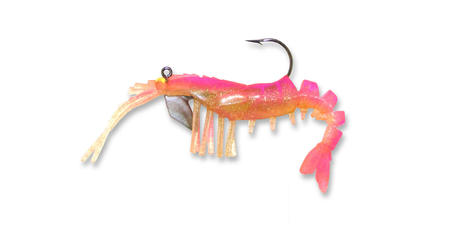 14 Vudu Junior Shrimp Pink 3 inch 1/8 oz (2pk)