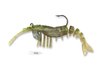 06 Vudu Shrimp Rattler Magic 3.5 inch 1/4 oz (2/pk)