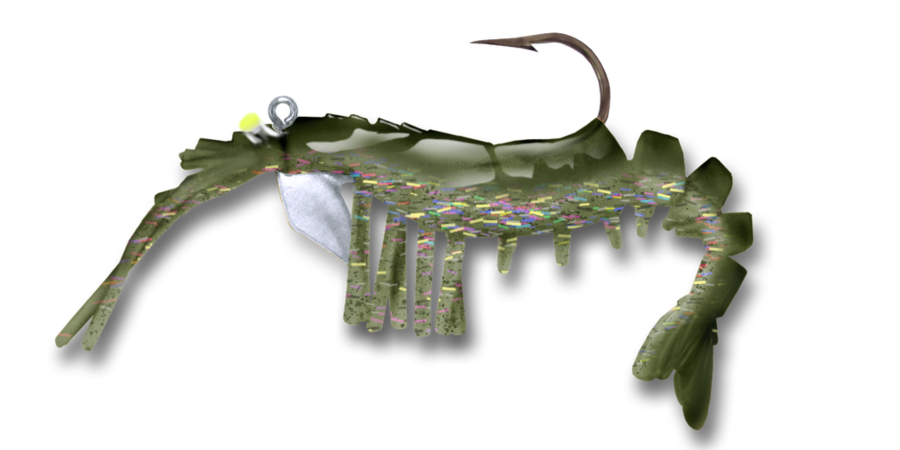 60 Vudu Shrimp Grass Shrimp 3.25 inch 1/4 oz (2/pk)
