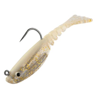 56 Vudu Mambo Shrimp Bone/Gold Dust 3 inch 1/8 oz 2/pk
