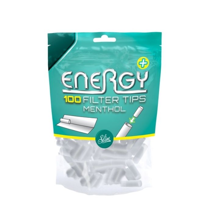 Energy+ filtertips menthol 100 st.