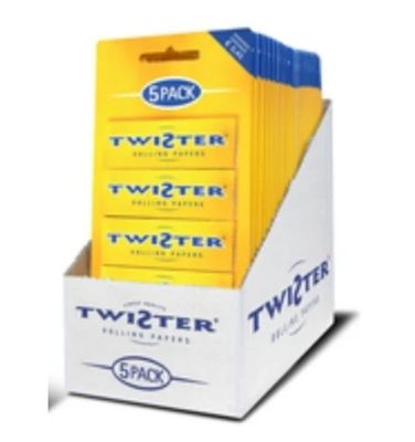 Twister vloei 5 pack Display (25 stuks)