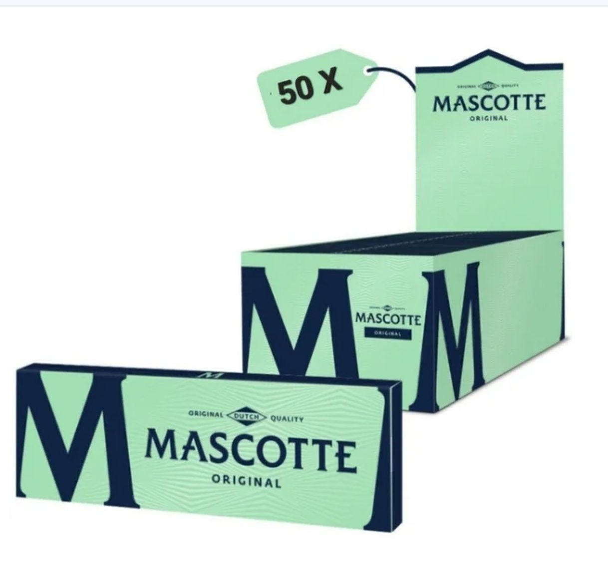 Mascotte Original vloei display (50 stuks)
