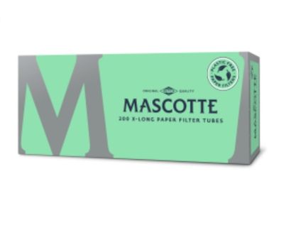 Mascotte X-Long Paper Filter Tubes (200 hulzen)