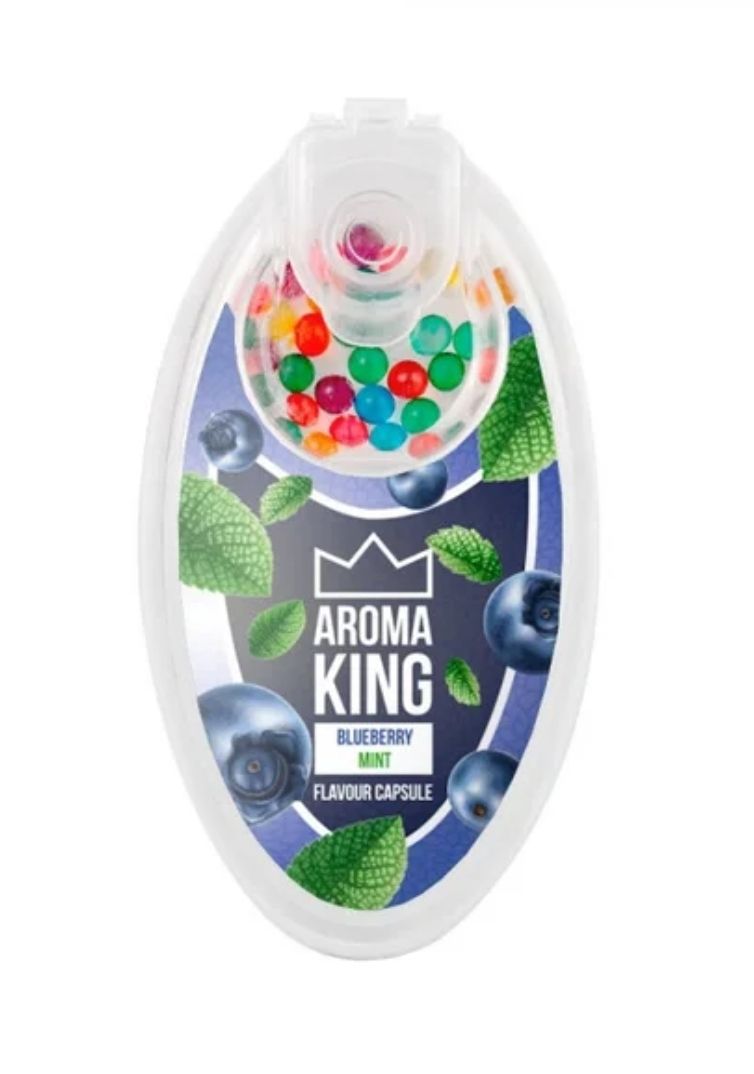 AromaKING - Flavour Capsule - Blueberry Mint (100 Capsule)