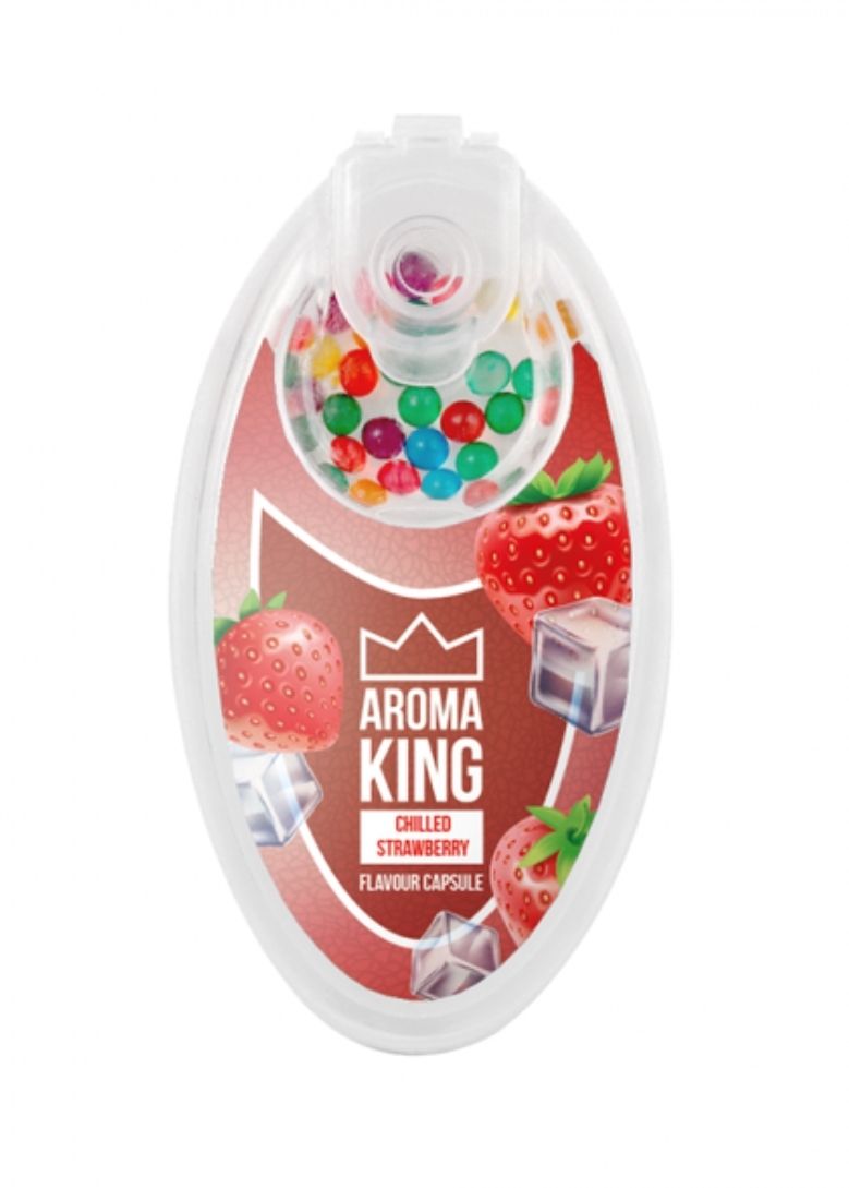 AromaKING - Flavour Capsule - Ice Strawberry (100 Capsule)