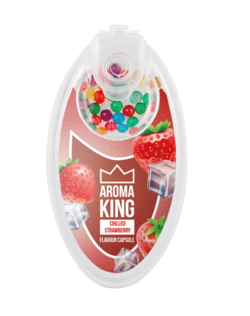 AromaKING - Flavour Capsule - Strawberry Mint (100 Capsule)