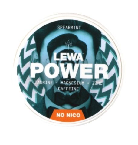 Lewa power spearmint tin 18 stuks