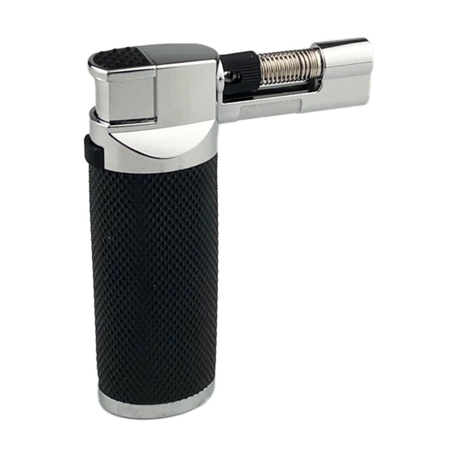 V-Fire Jet Torch Lighter Oval Black
