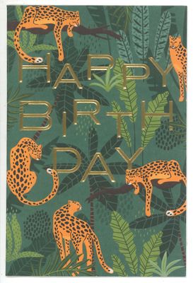 Wenskaart Happy Birthday - Bubblegum 21