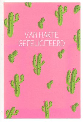 Wenskaart Verjaardag - Bubblegum 20