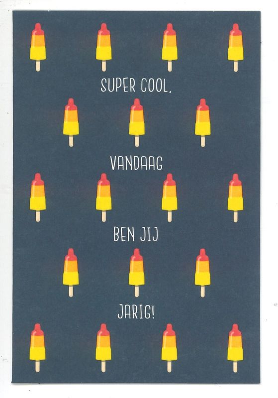 Wenskaart Verjaardag - Bubblegum 29
