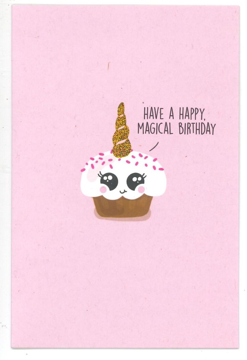 Wenskaart Happy Birtday - Bubblegum 30
