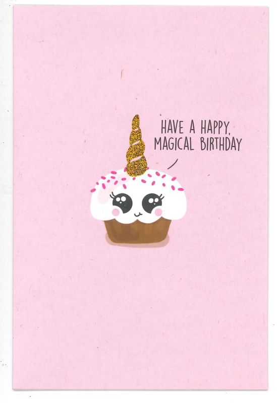 Wenskaart Happy Birtday - Bubblegum 30