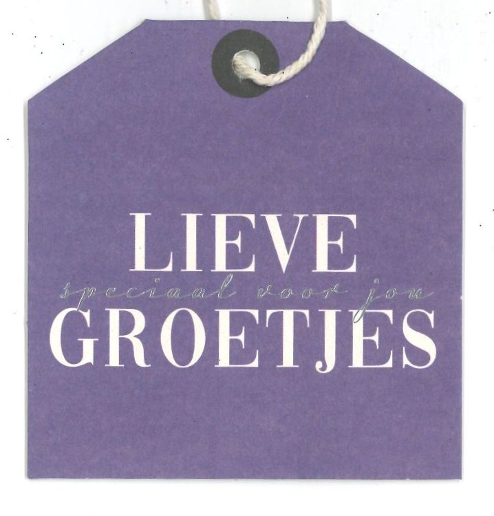 Wenskaart Groetjes - Happiness 03