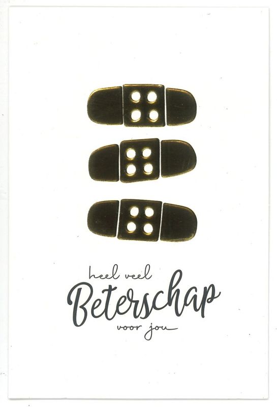 Wenskaart Beterschap - Bubblegum 59