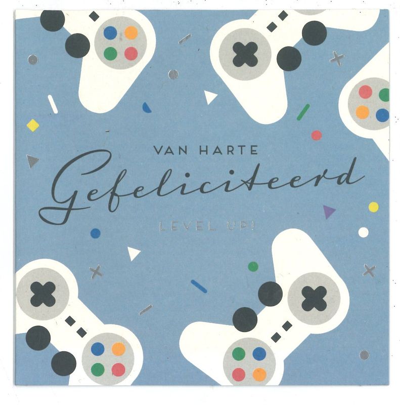 Wenskaart Gefeliciteerd - Happiness 26