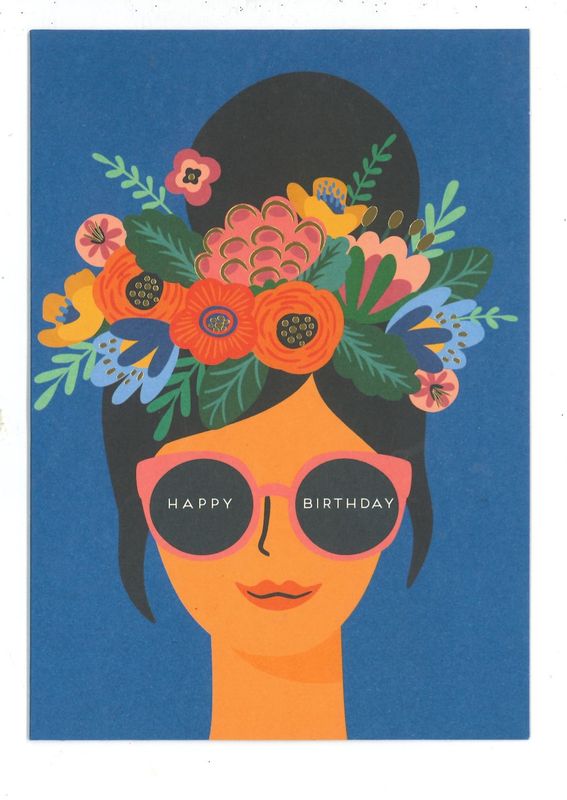 Wenskaart Verjaardag Engels - Happiness 28