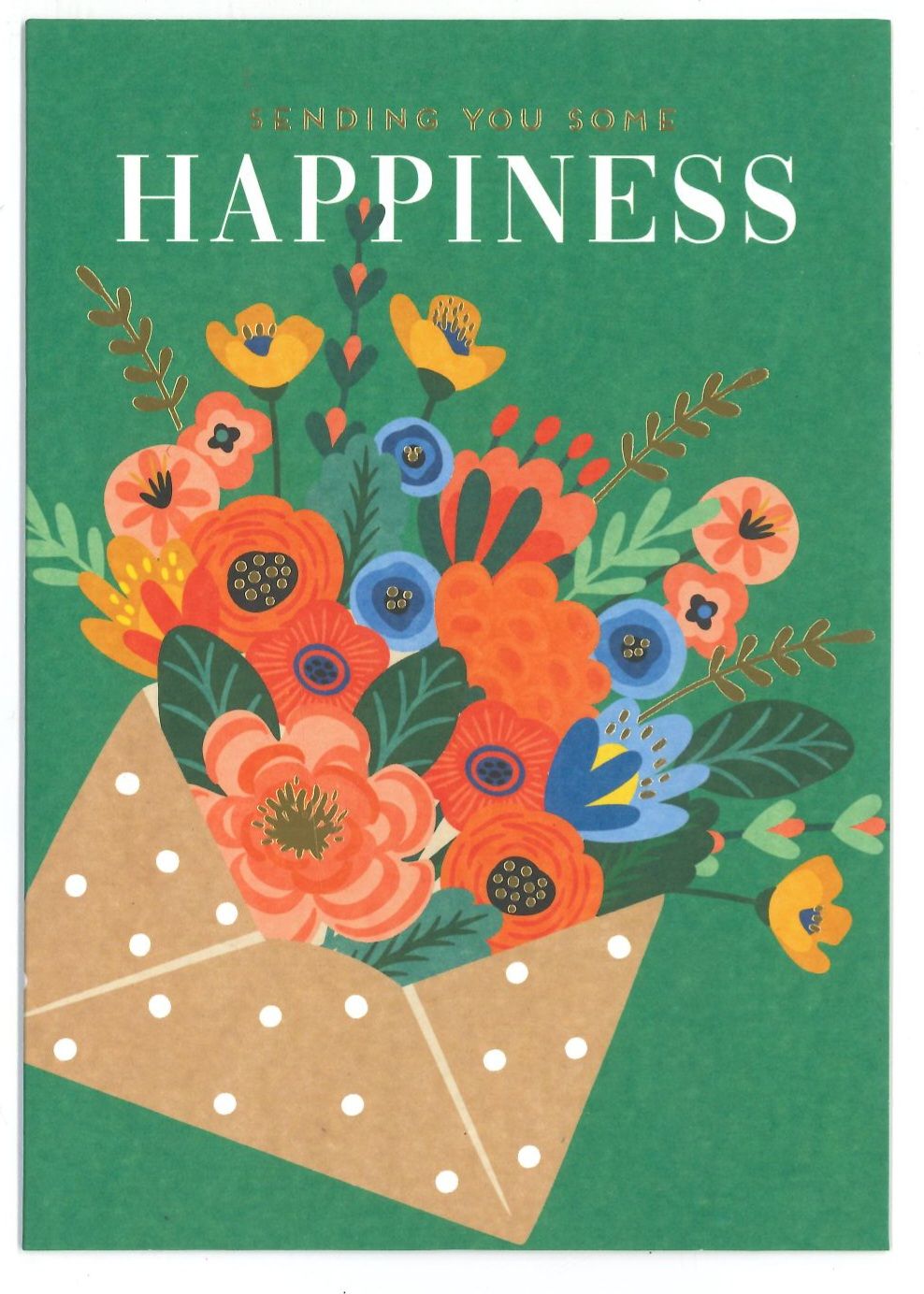 Wenskaart Vriendschap - Happiness 61