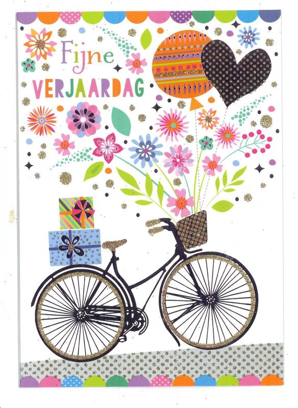 Wenskaart Verjaardag - Mardi Gras 12