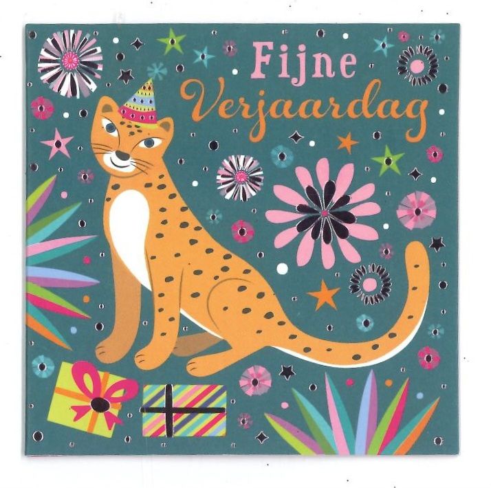 Wenskaart Verjaardag Verjaardag - Mardi Gras 16
