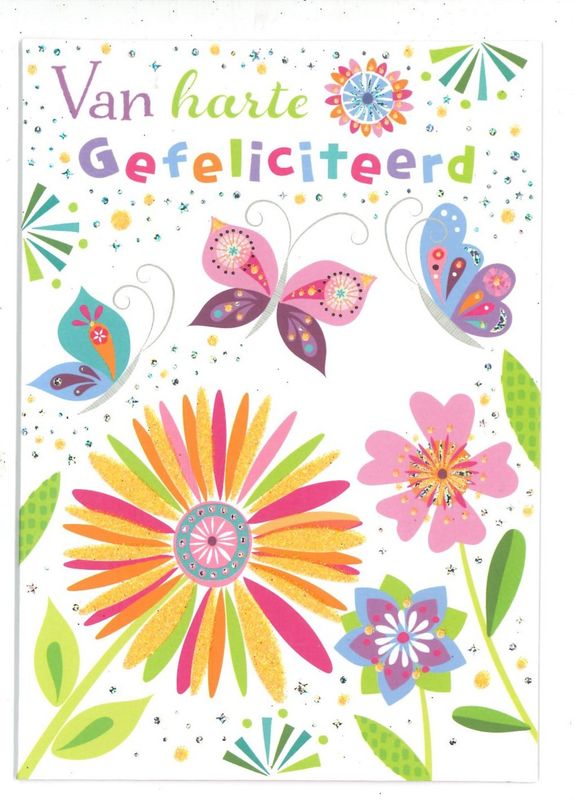 Wenskaart Verjaardag - Mardi Gras 09