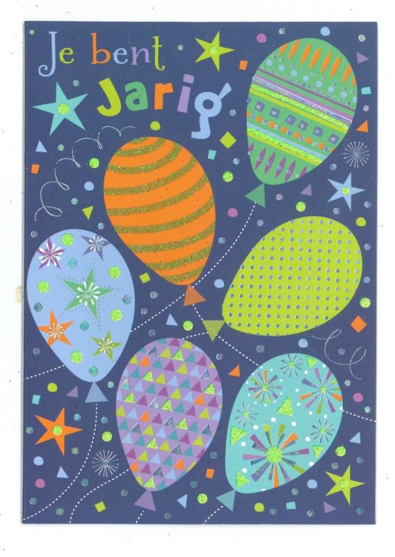 Wenskaart Verjaardag - Mardi Gras 11