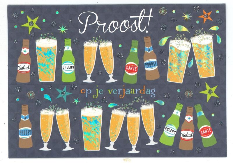 Wenskaart Verjaardag - Mardi Gras 26