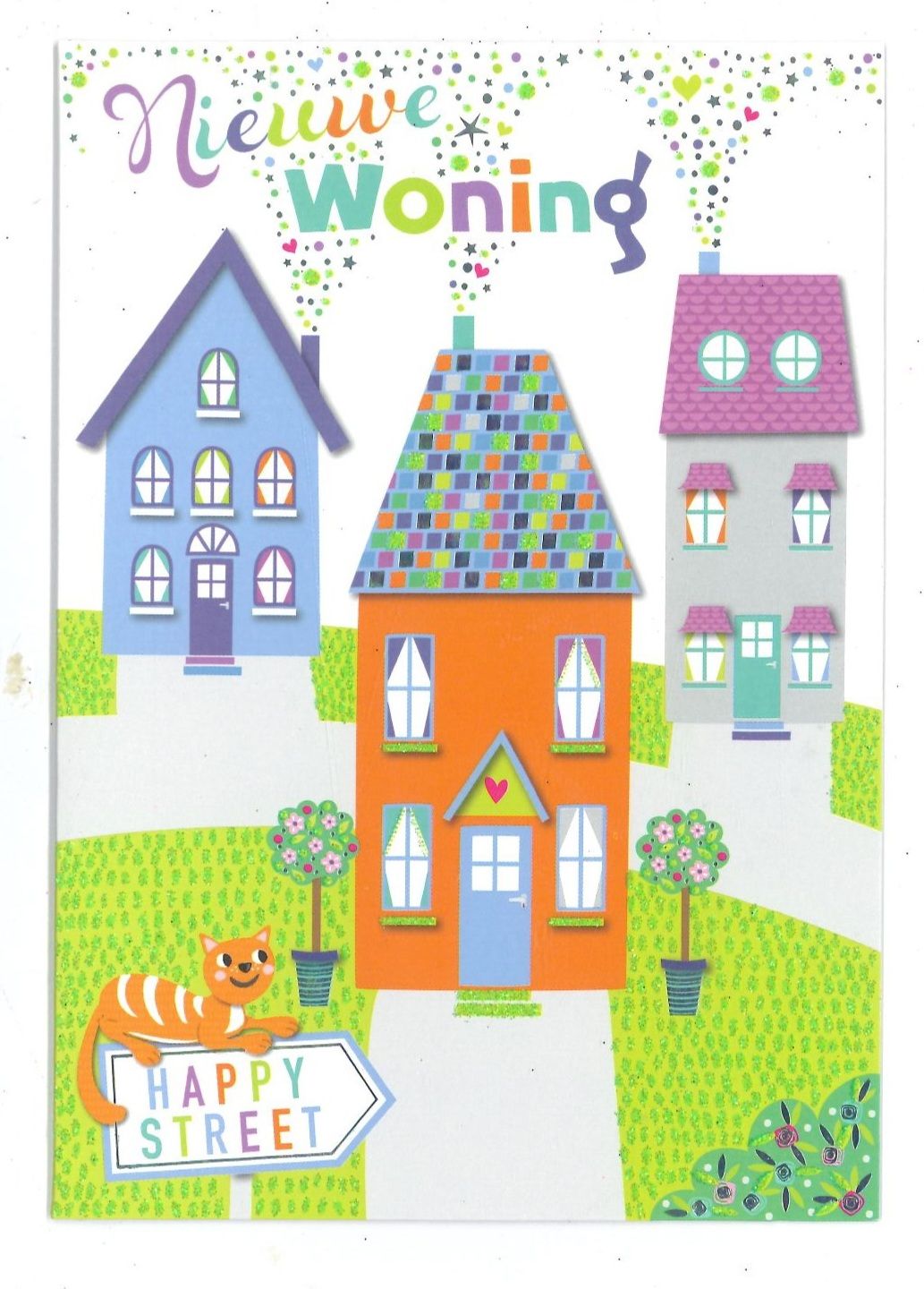 Wenskaart Nieuwe woning - Mardi Gras 31