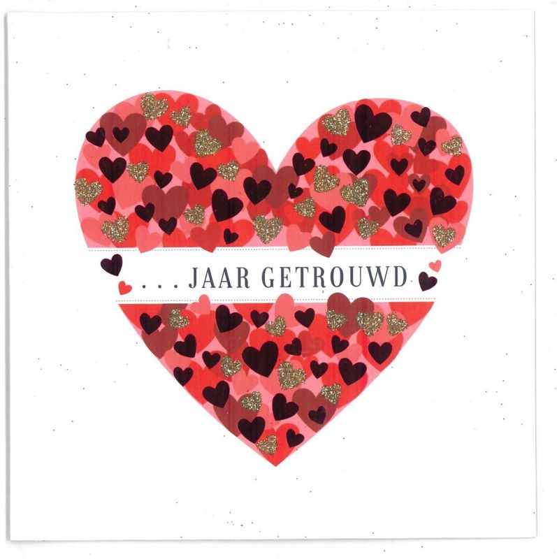 Wenskaart ... jaar getrouwd - Mardi Gras 37