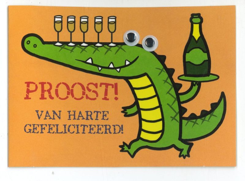 Wenskaart Verjaardag - In the Comix 30