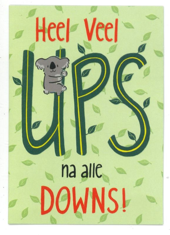 Wenskaart Opkikker - In the comix 40
