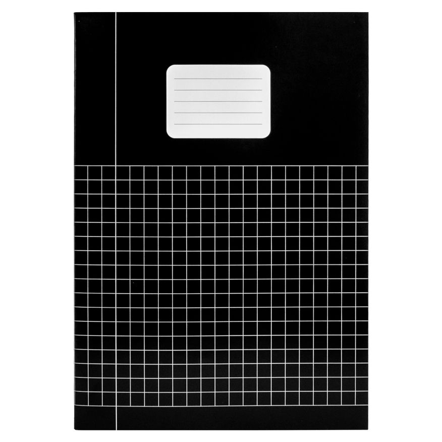 Schriften A4 ruit 10mm basis kleuren assorti.