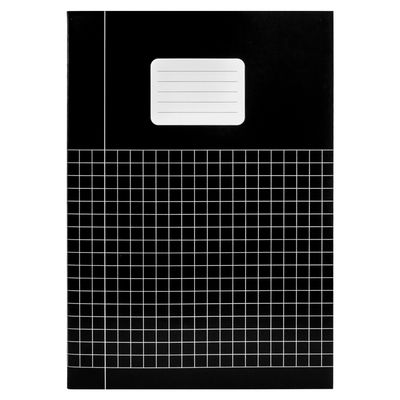 Schriften A4 ruit 10mm basis kleuren assorti.